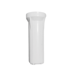 vaso porta prefiltros resina blanca sin tapa