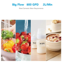Osmosis compacta Snow Burg 800 GPD. flujo directo 2.000 litros/dia